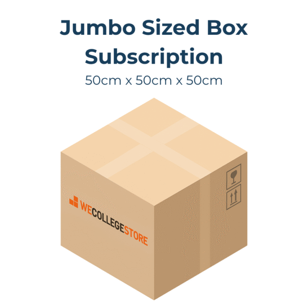 Jumbo Sized Box Subscription 50cm x 50cm x 50cm